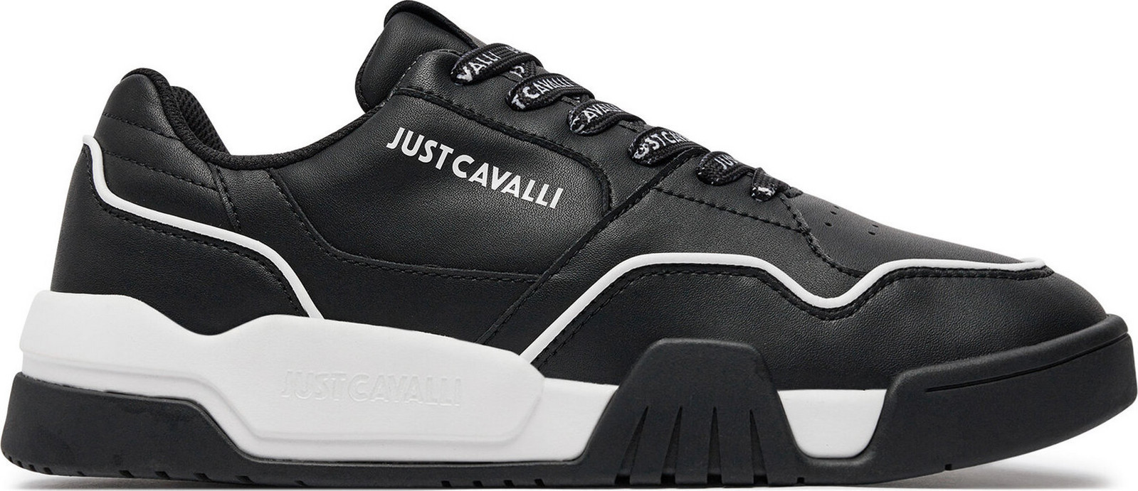 Sneakersy Just Cavalli 76QA3SA5 Černá