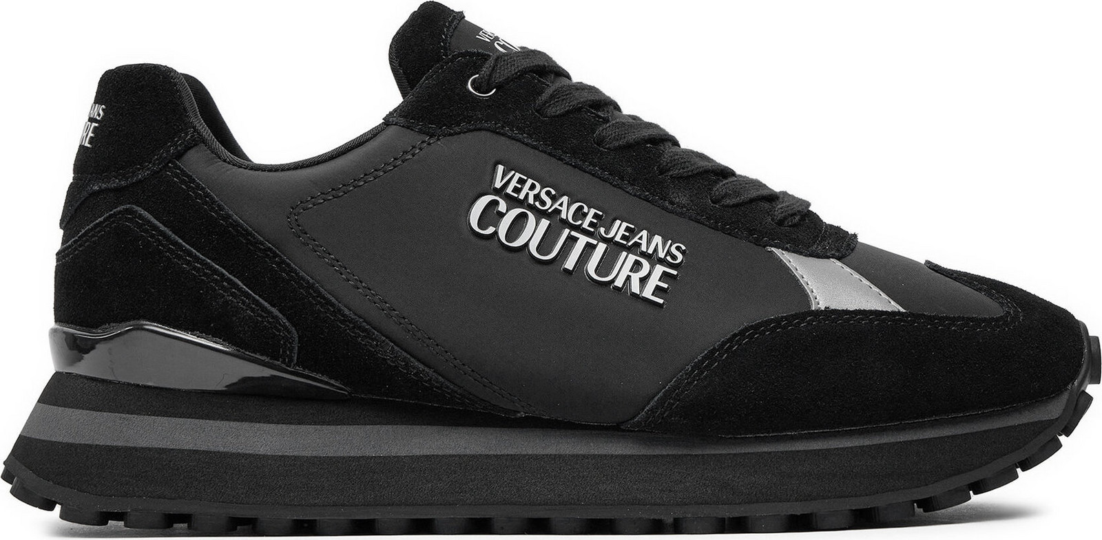 Sneakersy Versace Jeans Couture 76YA3SE2 Černá