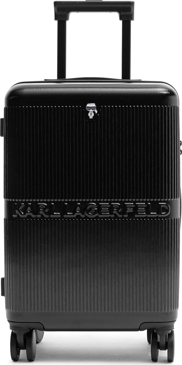 Kabinový kufr KARL LAGERFELD 210W3022 Black A999