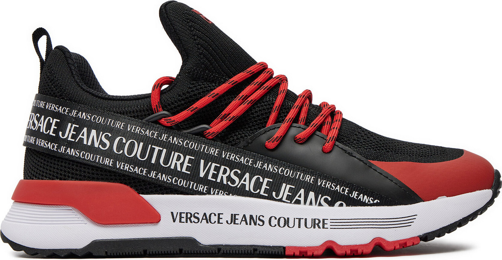 Sneakersy Versace Jeans Couture 76YA3SA3 Černá