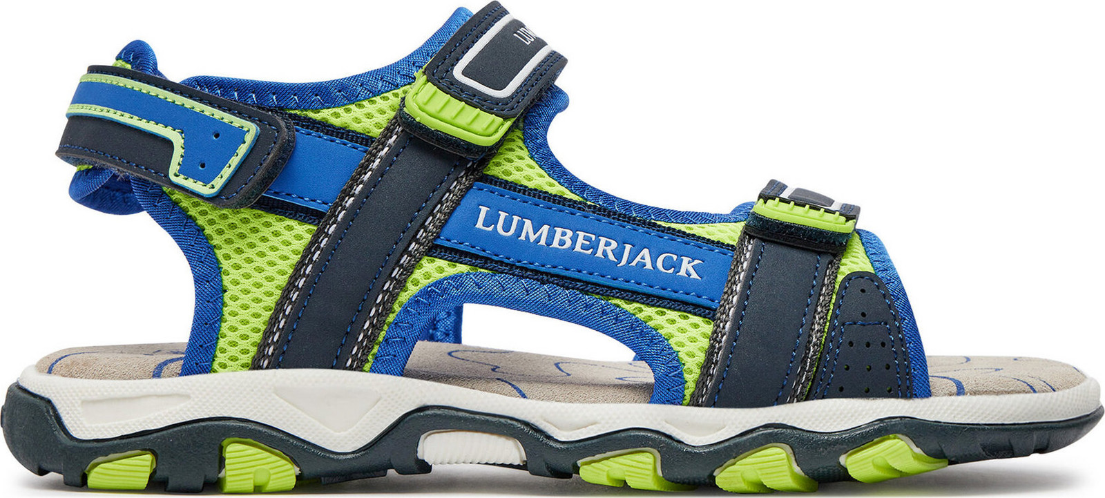 Sandály Lumberjack SB07606-027-N47 D Modrá