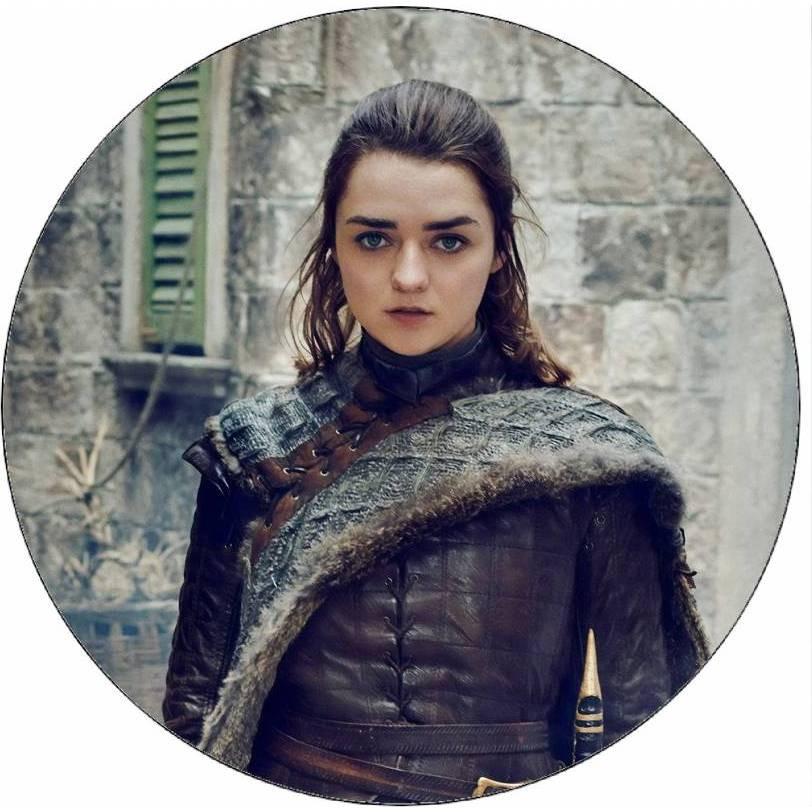 Jedlý papír Hra o trůny Arya Stark 19,5 cm - Pictu Hap