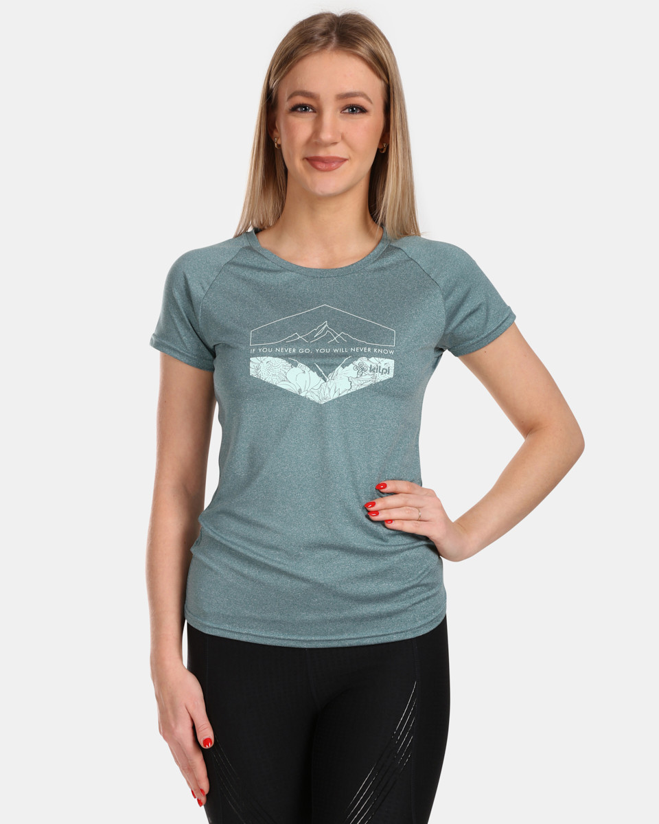 Dámské funkční tričko kilpi lismain-w khaki 36