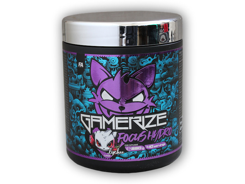 Fitness Authority Gamerize Focus Hydro 280g Varianta: dragon fruit