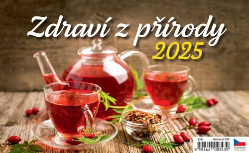 Zdraví z přírody 2025 - stolní kalendář