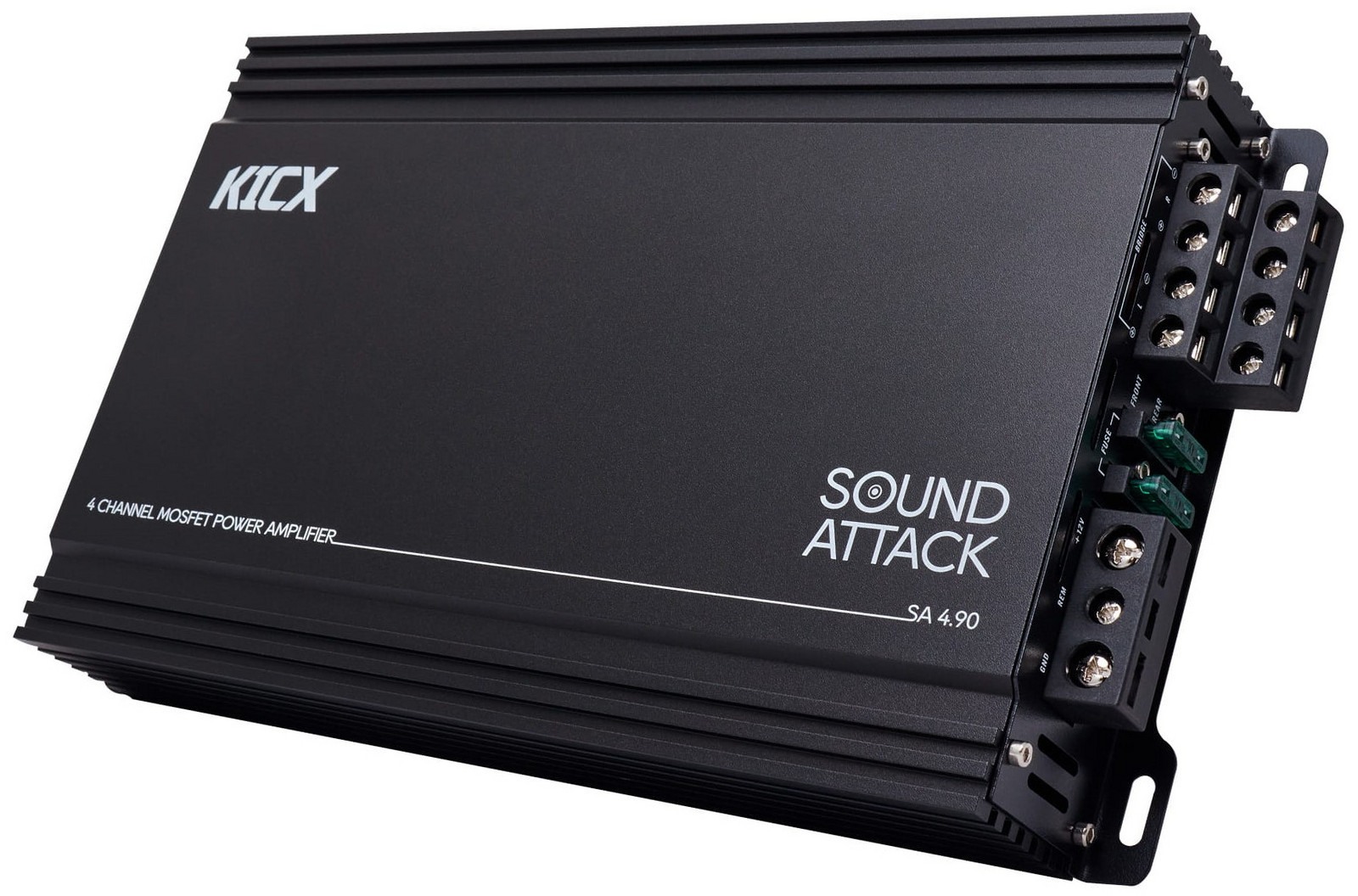Kicx Sound Attack 4.90 4kanálový zesilovač do auta 4x90/130W 2x260W
