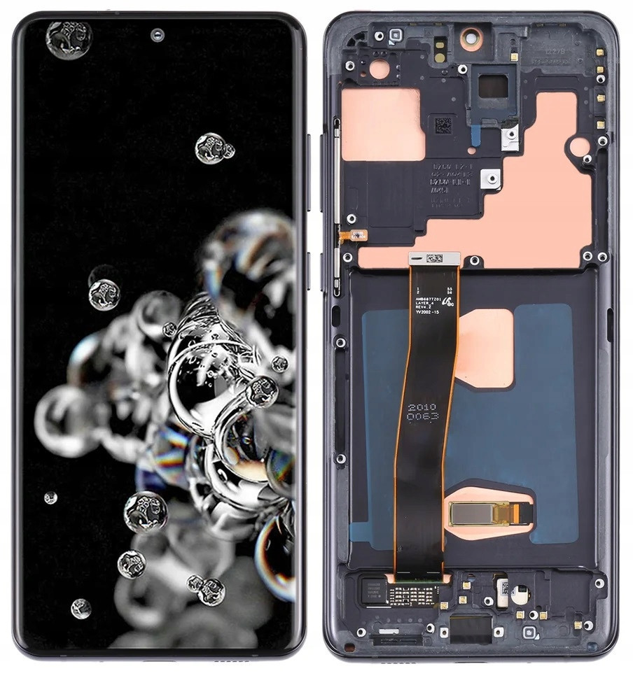 LCD dotykový displej Samsung Galaxy S20 Ultra 5G G988 G988B Rámeček