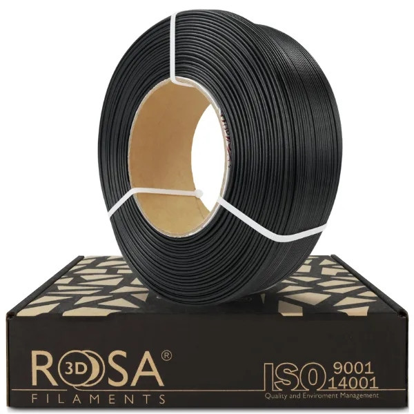 Filament PCTG+10GF Rosa3D Black Černá 1kg