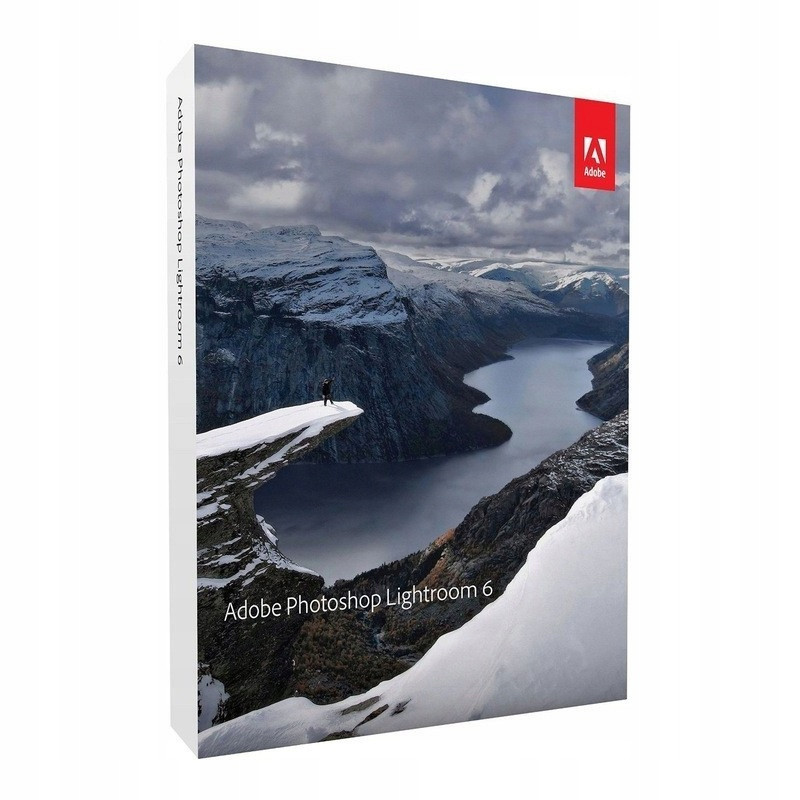 Nový Adobe Lightroom 6 Box Pl 2PC Win Komerční Trvalá Licence