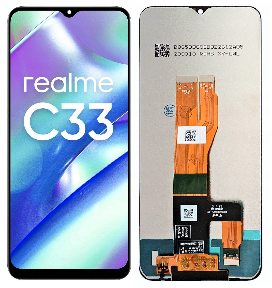 LCD Displej Pro Realme C33