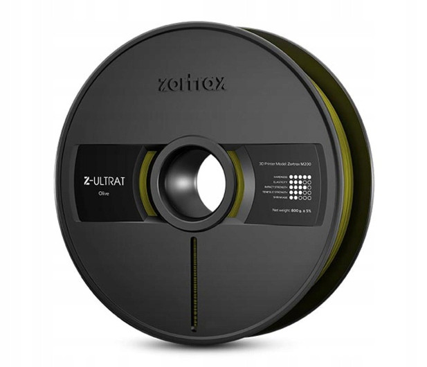 Filament Zortrax Z-ultrat Olive 800g