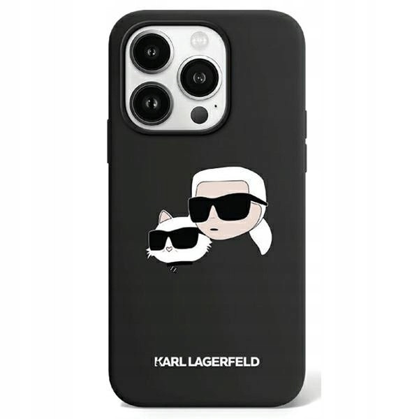 Pouzdro Karl Lagerfeld MagSafe obal zadní kryt kryt pro iPhone 15 Pro Max