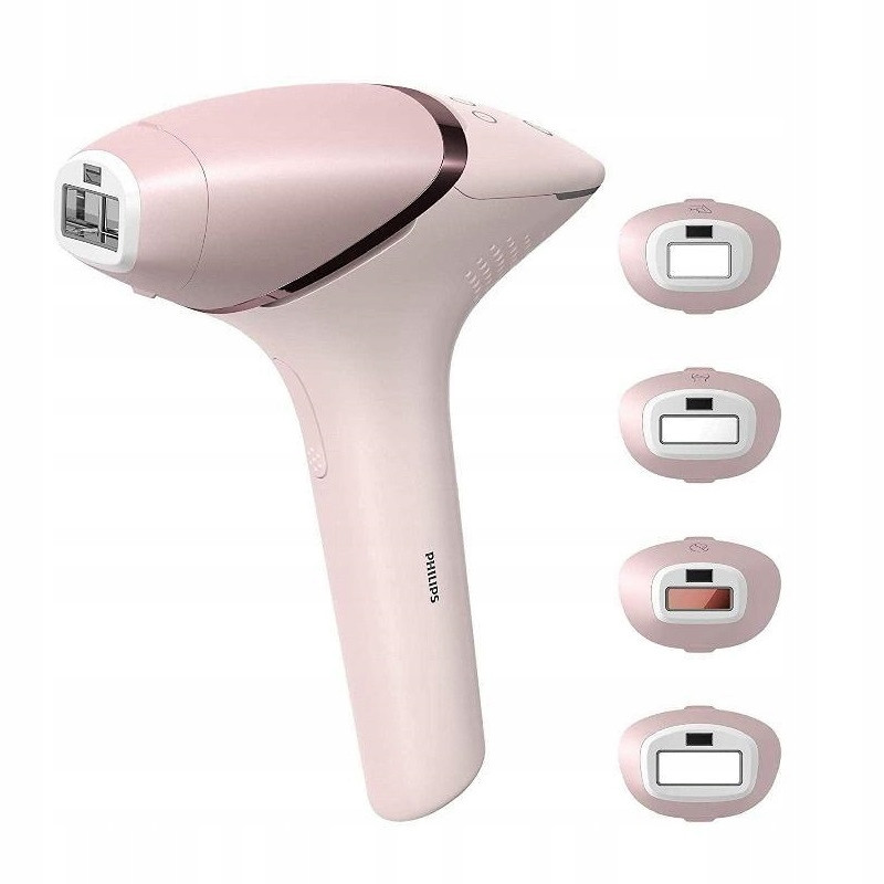 Ipl epilátor Philips Lumea 9000 BRI957/00 4 nástavce růžový