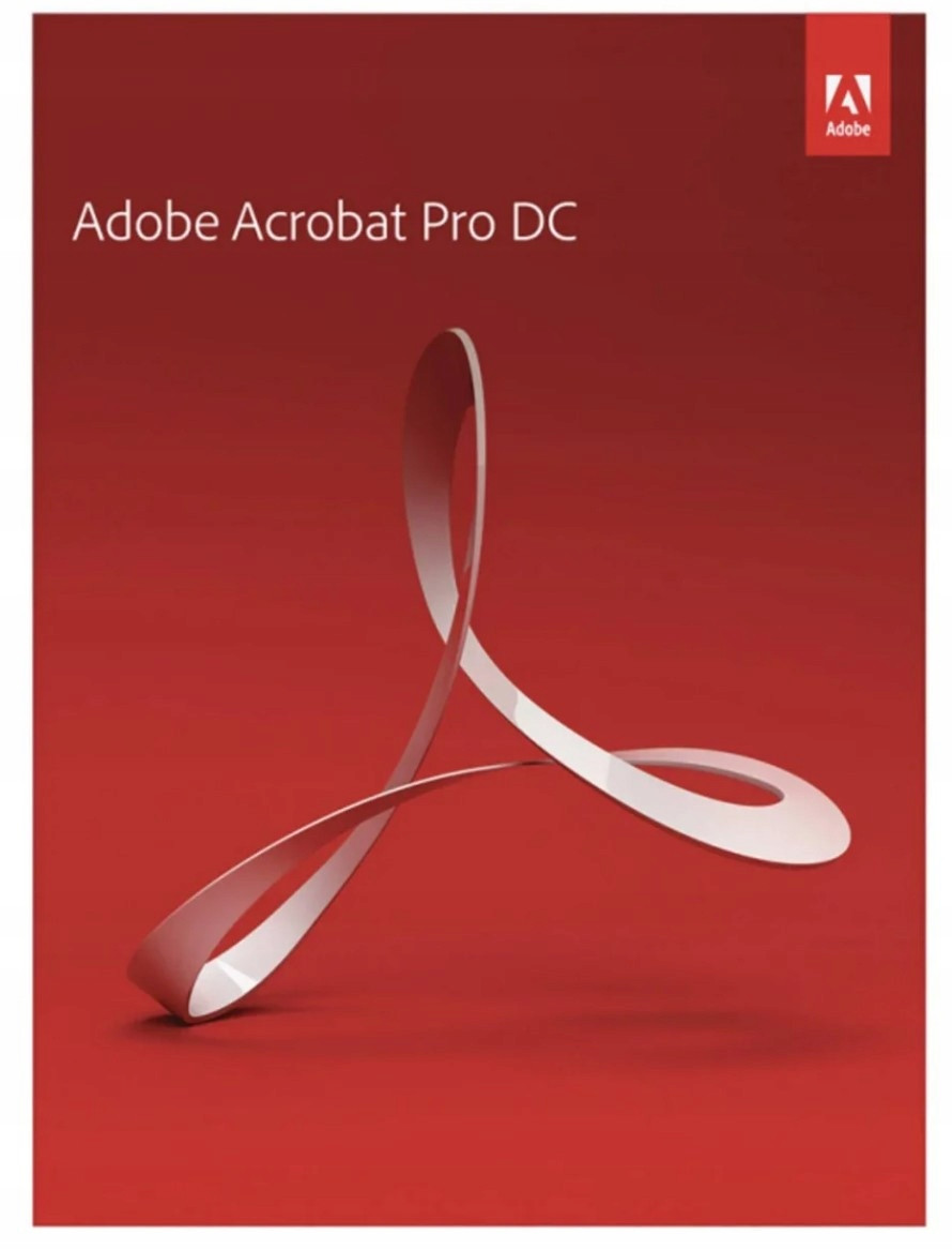 Nový Adobe Acrobat Pro DC 2020 Box 2PC Win Trvalá Komerční Licence