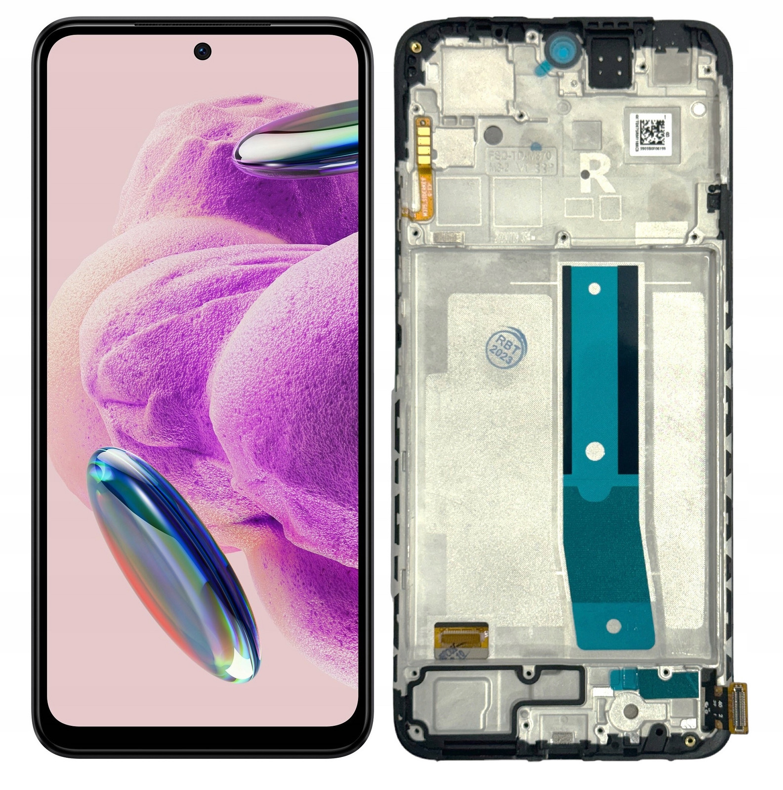 LCD Displej Pro Xiaomi Redmi Note 12S Oled Rámeček