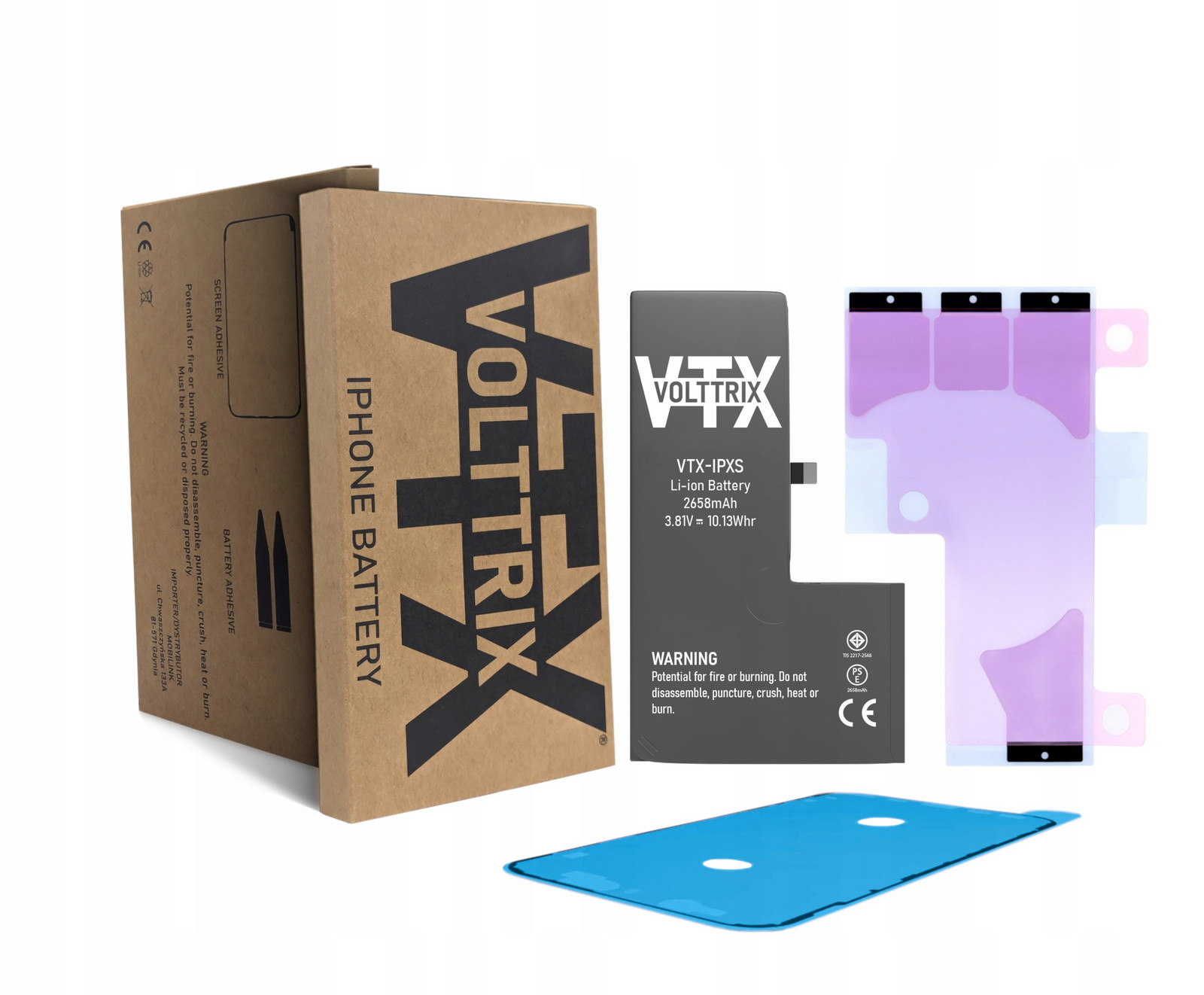 Baterie Pro Apple Iphone Xs 2658 mAh Volttrix