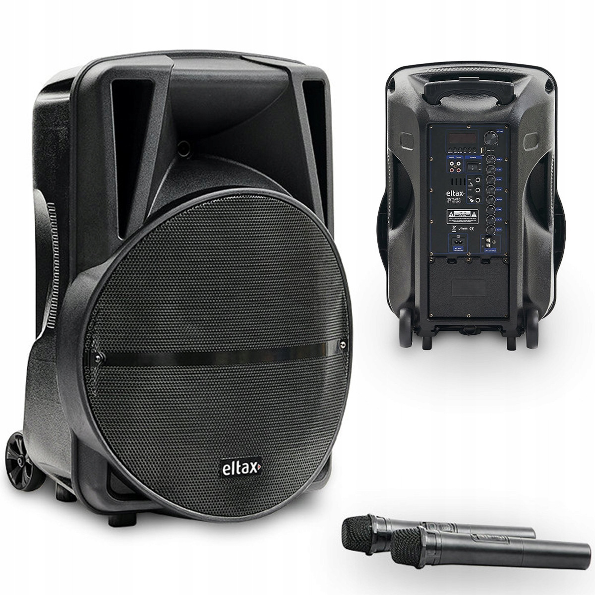 Eltax Voyager Bt 15 Mkii Aktivní Sloupec 2x Sd mikrofony Bt Usb 450 W