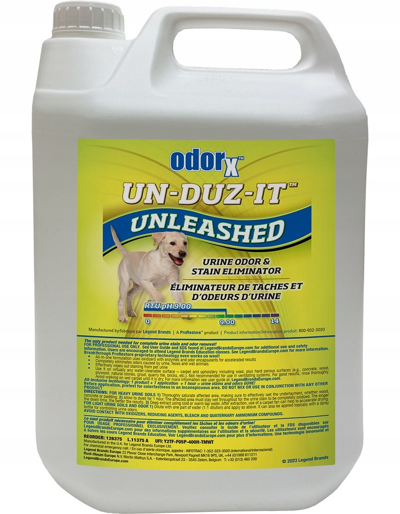 Un-Duz-It OdorX 5l čištění koberců čalounění