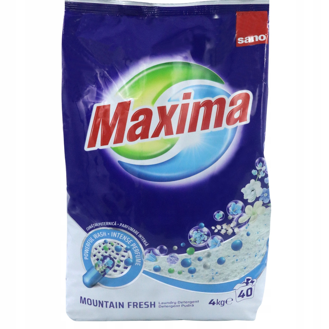 Sano Maxima prací prášek Mountain Fresh 4kg