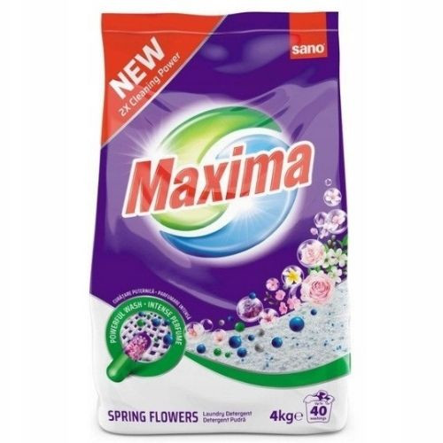 Sano Maxima Prací Prášek Spring Flowers 4KG