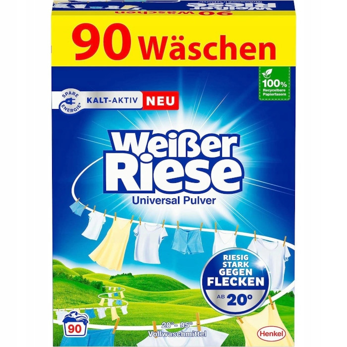 Weißer Riese Universal 4,5kg (prací prášek na bílé a barevné prádlo