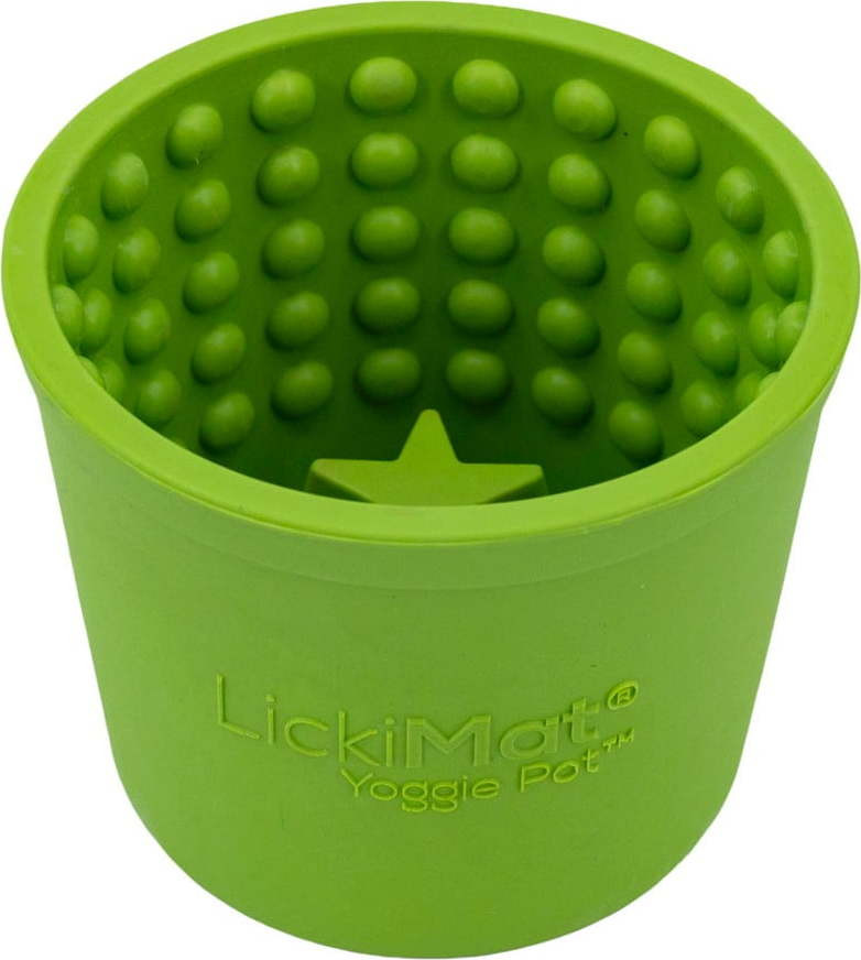 Lízací miska Yoggie Pot Green – LickiMat