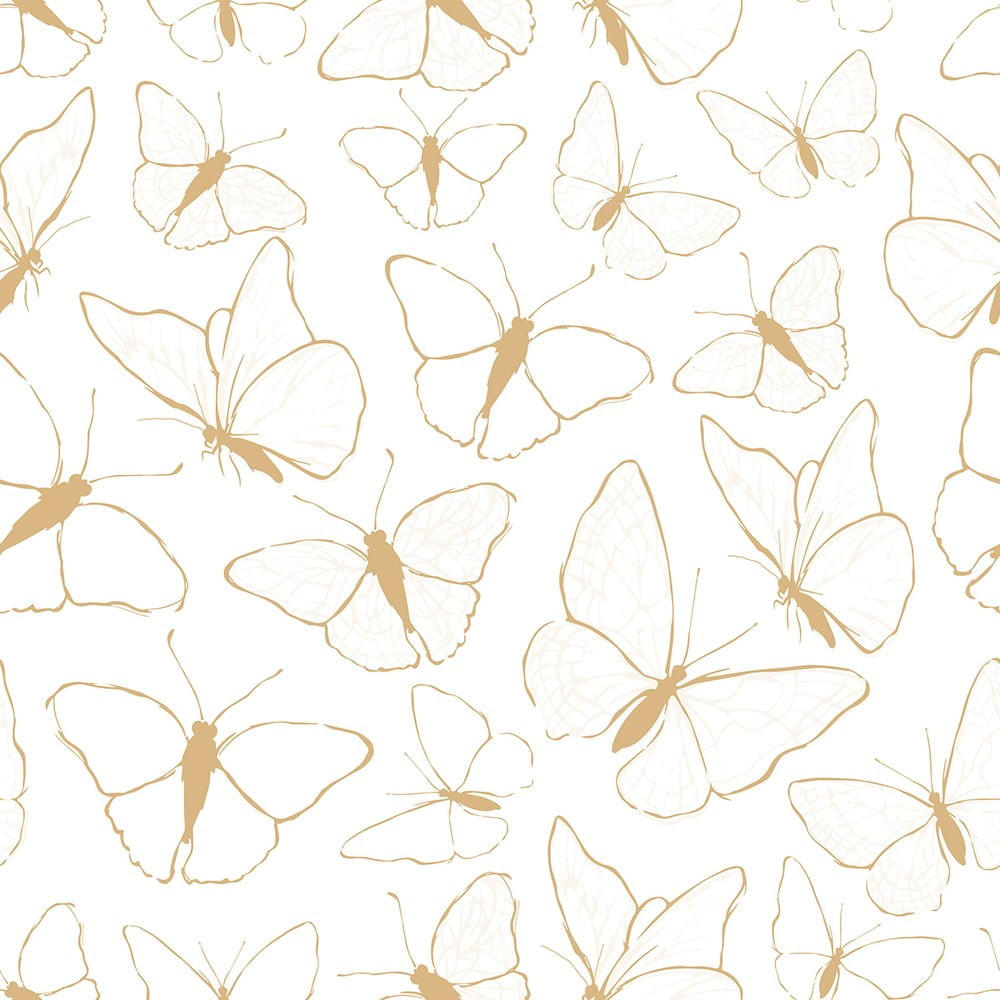 Dětská tapeta 10 m x 50 cm Butterflies – Lilipinso