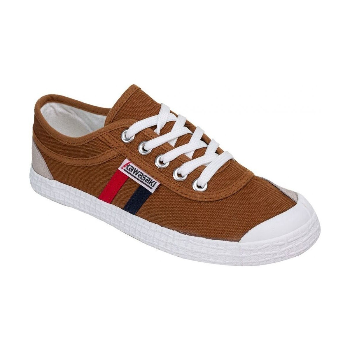 Kawasaki  Retro Canvas Shoe K192496-ES 5045 Chocolate Brown  Hnědá