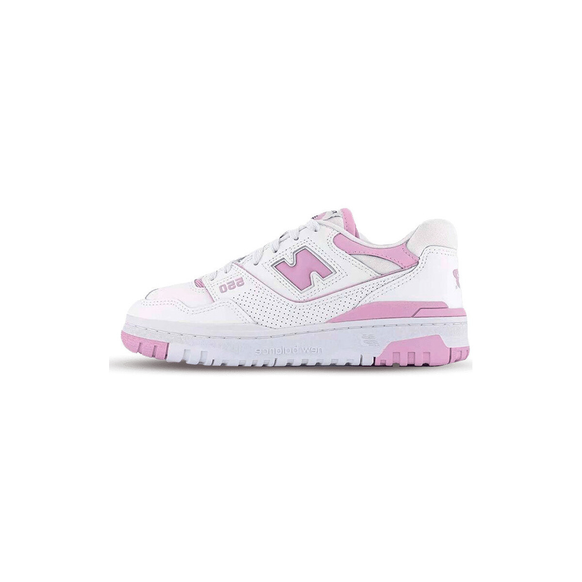 New Balance  550 White Bubblegum Pink  Bílá