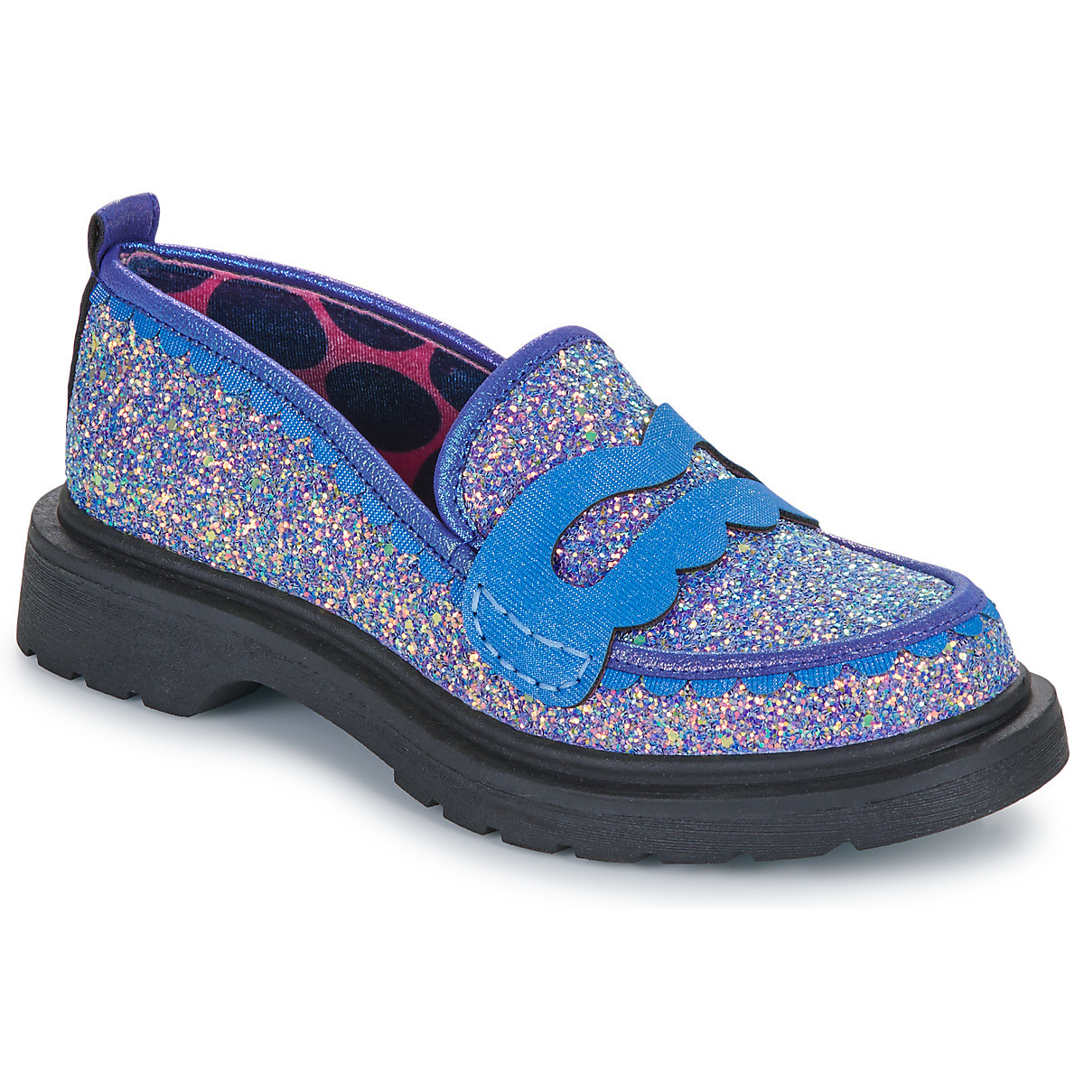 Irregular Choice  LIVE LAUGH LOAF  Modrá