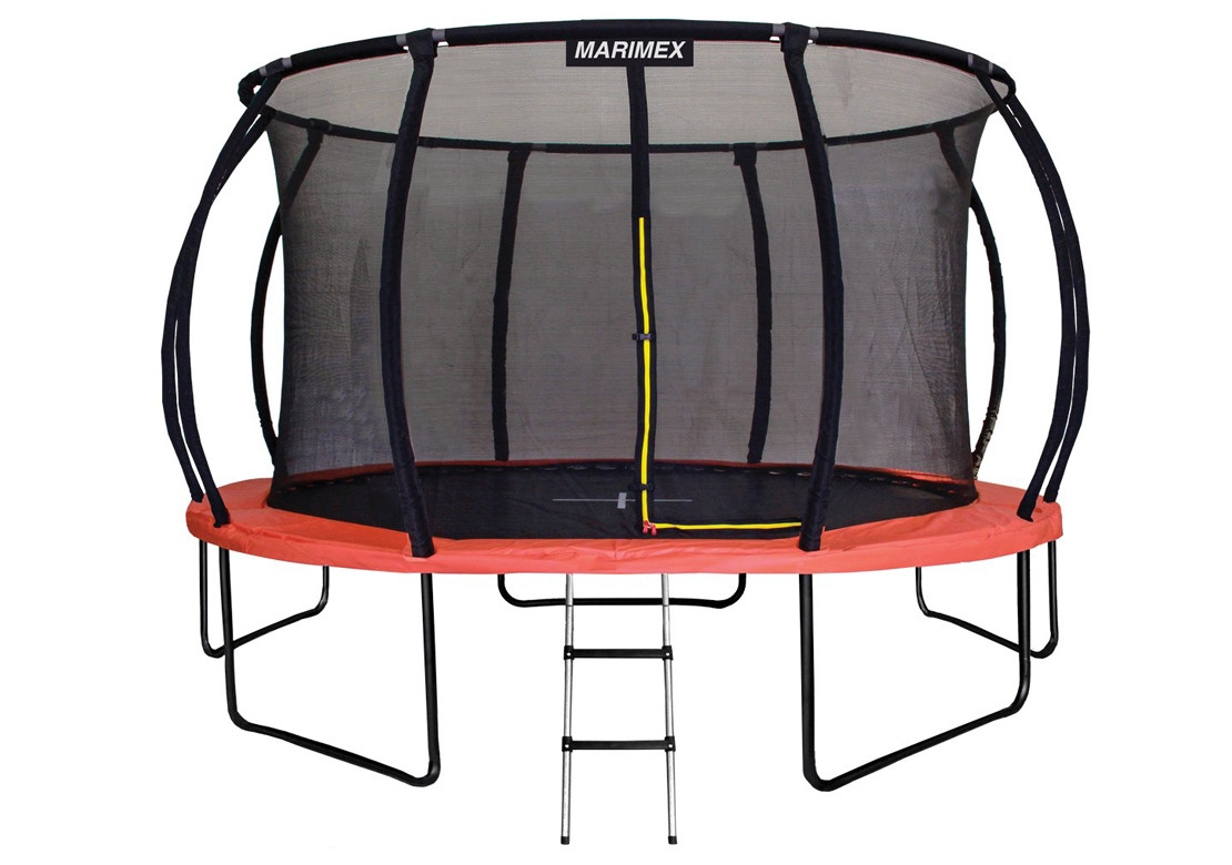 Trampolína Marimex Premium 457 cm + vnitřní ochranná síť + schůdky ZDARMA