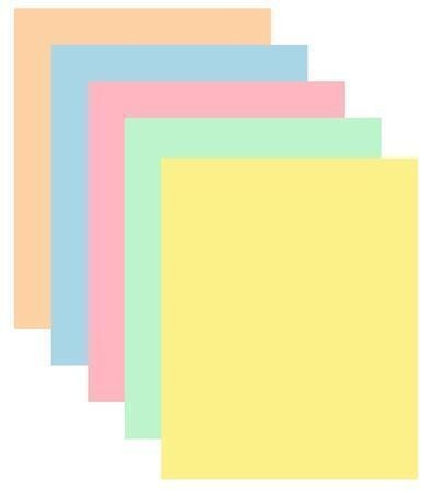 Zet servis Xero papír A4 - mix pastel - 250 listů - 01262