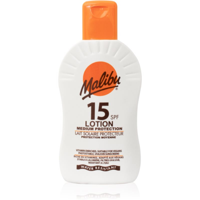 Malibu Lotion Medium Protection ochranné mléko SPF 15 200 ml