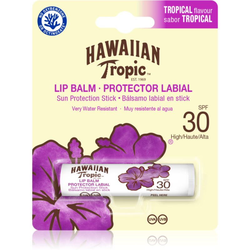 Hawaiian Tropic Lip Balm Protector Labial balzám na rty SPF 30 4 ml