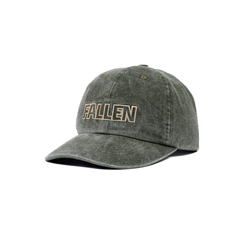 kšiltovka FALLEN - Fallen Bold Hat Green Off White (GREEN-OFF WHITE)