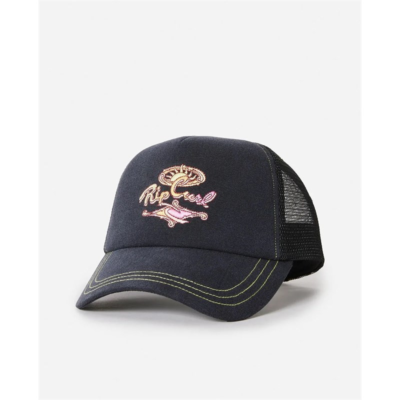 kšiltovka RIP CURL - Mixed Revival Trucker Washed Black (8264)