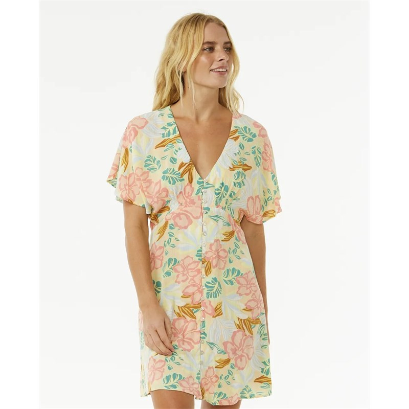 šaty RIP CURL - Follow The Sun Mini Dress Light Orange (3473) velikost: M