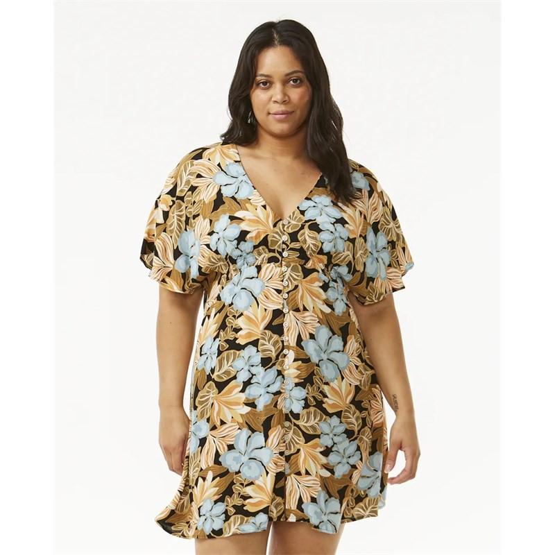 šaty RIP CURL - Follow The Sun Mini Dress Black (90)