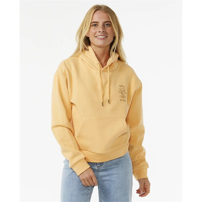 mikina RIP CURL - Search Icon Relaxed Hood Orange (30) velikost: L