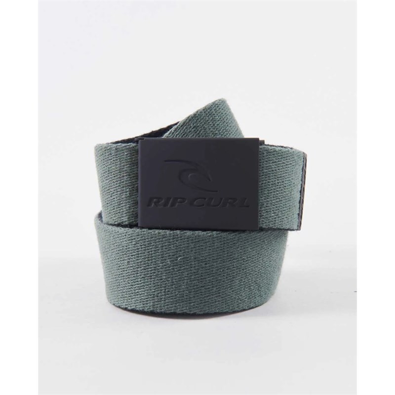 pásek RIP CURL - Snap Revo Webbed Belt Black Olive  (6696)