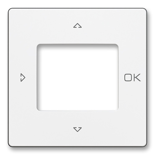 ABB ZONI® 3299T-A40100 240 Kryt prostorového termostatu MATNÁ BÍLÁ