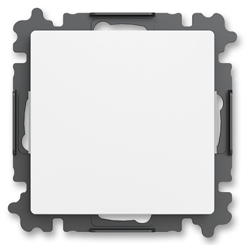 ABB ZONI® 3902T-A00001 240 Kryt zaslepovací s upevňovacím třmenem MATNÁ BÍLÁ