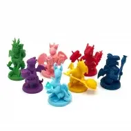 Lucky Duck Games Flamecraft: Dragon Miniatures 2