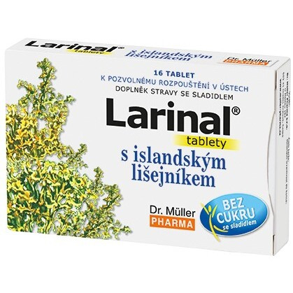 Larinal S Islandským Lišejníkem Tbl.16 Dr.müller