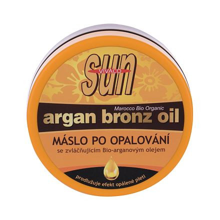 Vivaco Sun Argan Bronz Oil After-Sun Butter máslo po opalování s arganovým olejem 200 ml