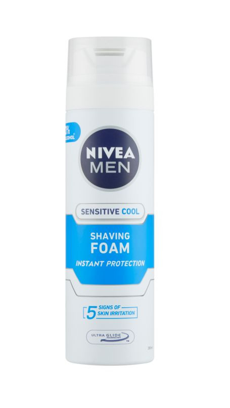 Nivea Men Sensitive Cool pěna na holení pro muže 200 ml