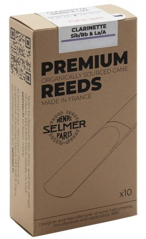 Selmer Bb Clarinet Reeds - 2 X 10