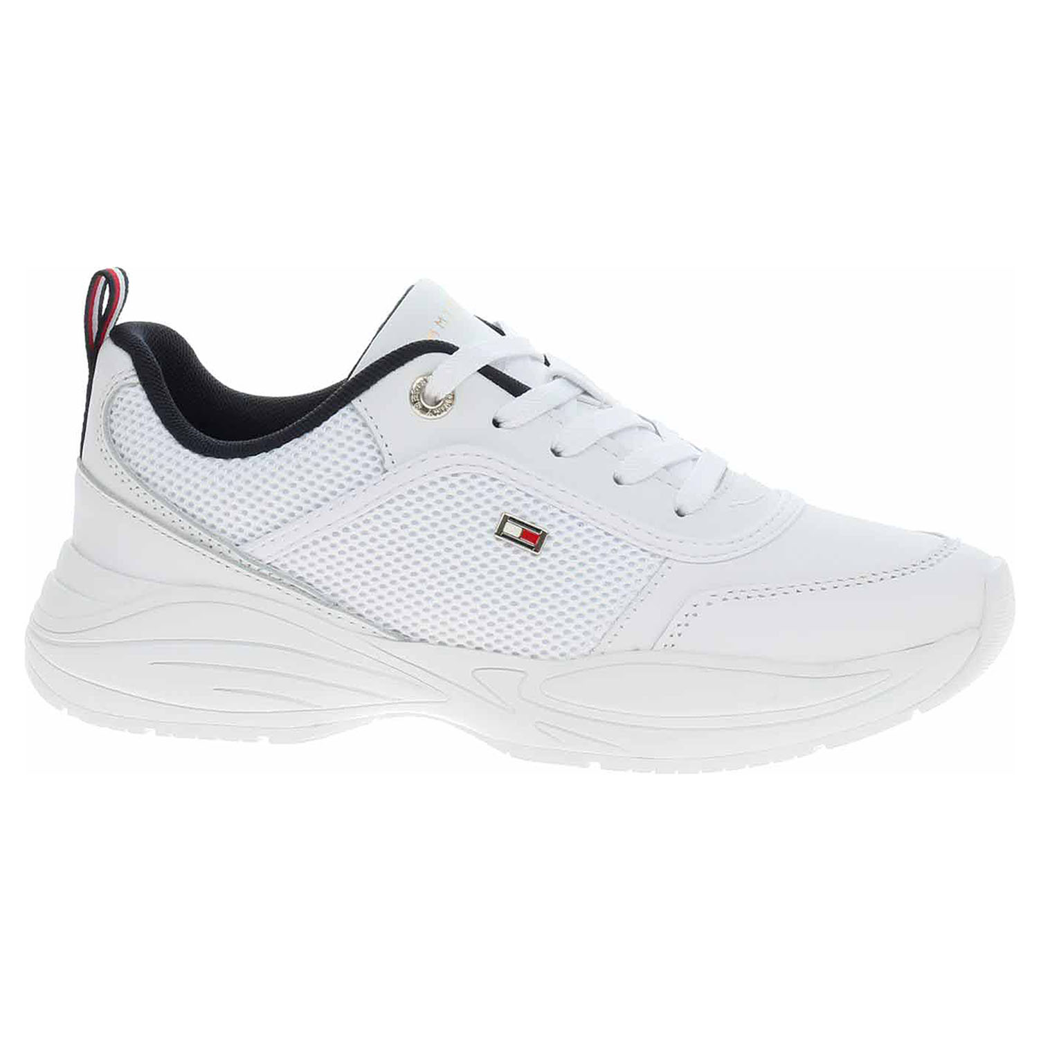 Ecco Dámská obuv Tommy Hilfiger FW0FW078180K5 White-Space Blue 23201740