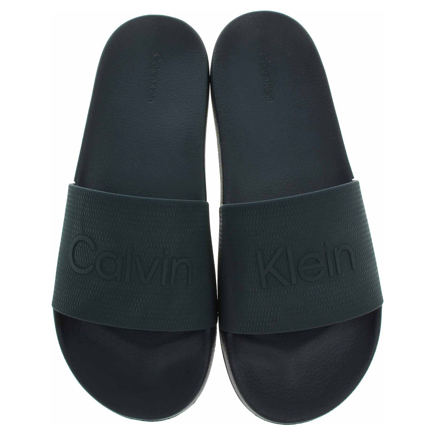 Ecco Pánské plážové pantofle Calvin Klein HM0HM00636 DW4 Navy 24500249