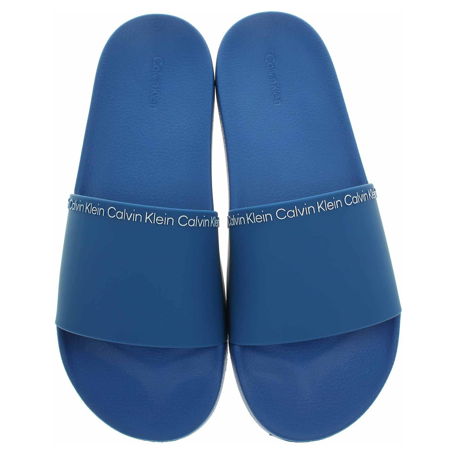 Ecco Pánské plážové pantofle Calvin Klein HM0HM00981 C41 Delta Blue 24500248